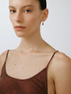 OLIO E ACETO Sterling Silver/Lapis Lazuli/Red Snakeskin Jade Morning Dew Earrings OLIO-OA13E06-HY Red/Silver